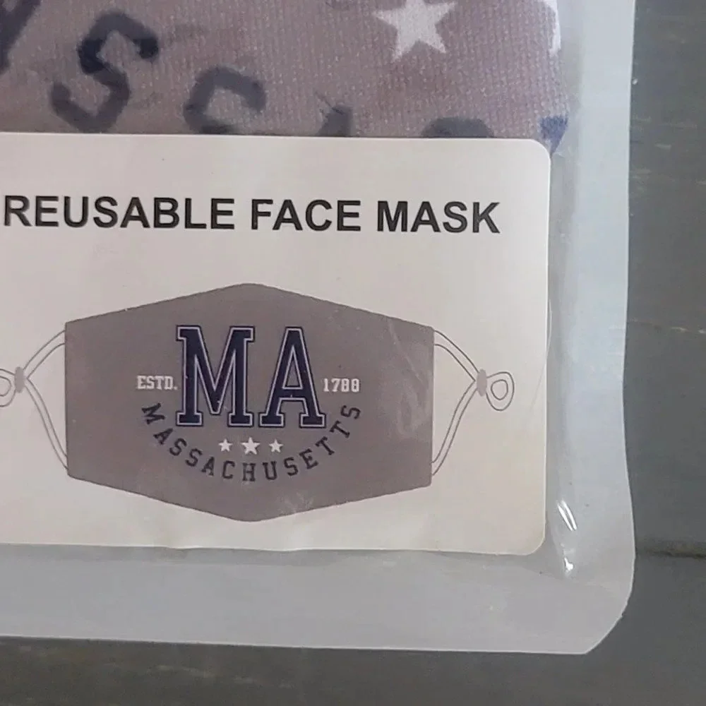 Massachusetts Reusable Face Mask For Unisex